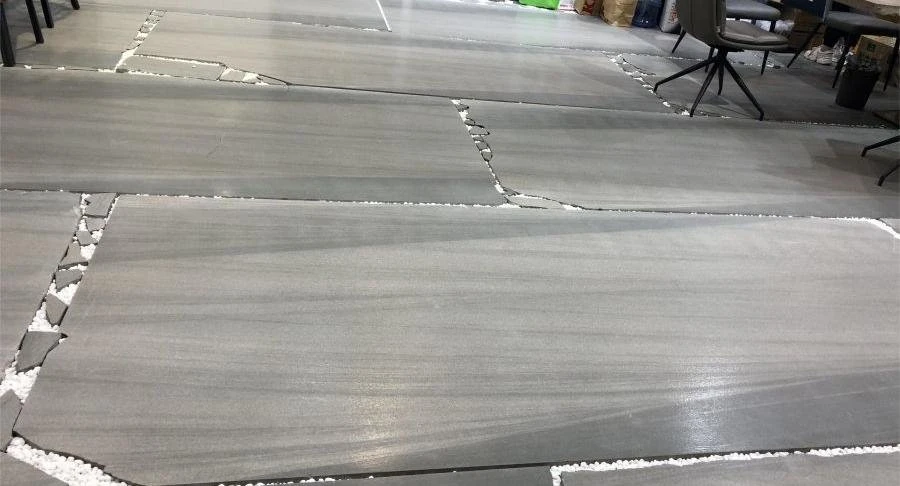 light gray marble tile