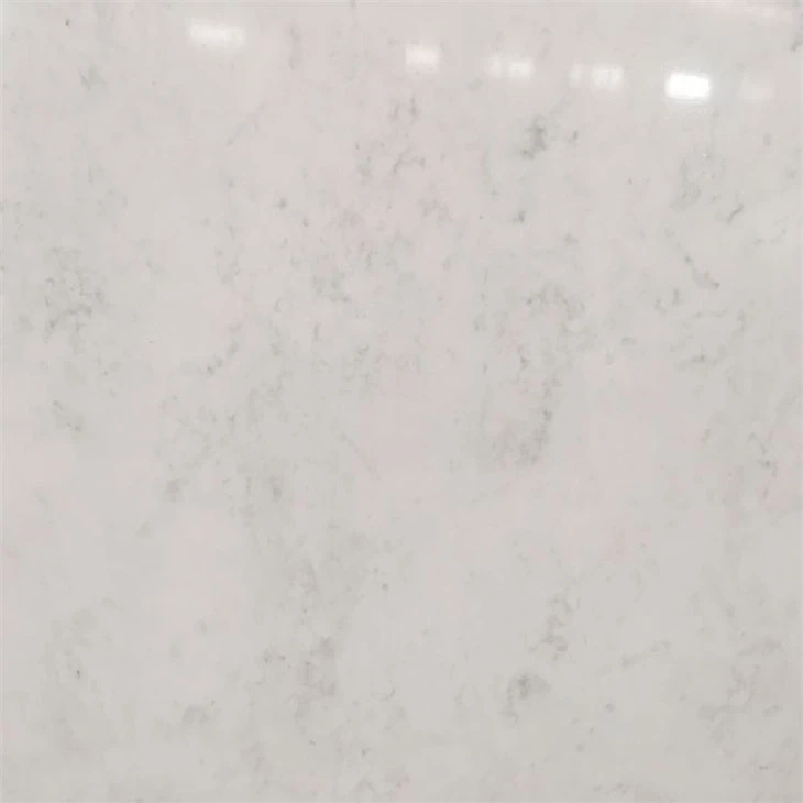 white quartz stone slab