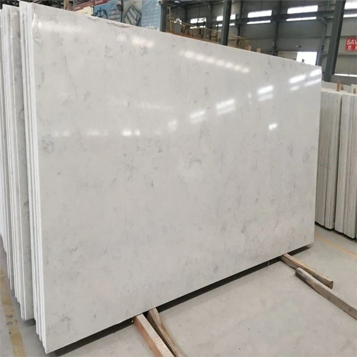 slab of white quartz