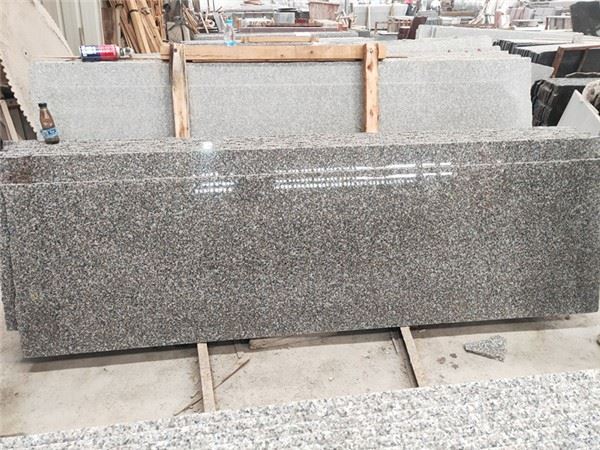 pink granite slab