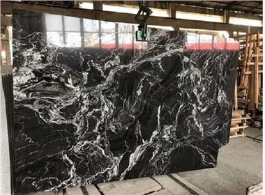 Granitplade sort