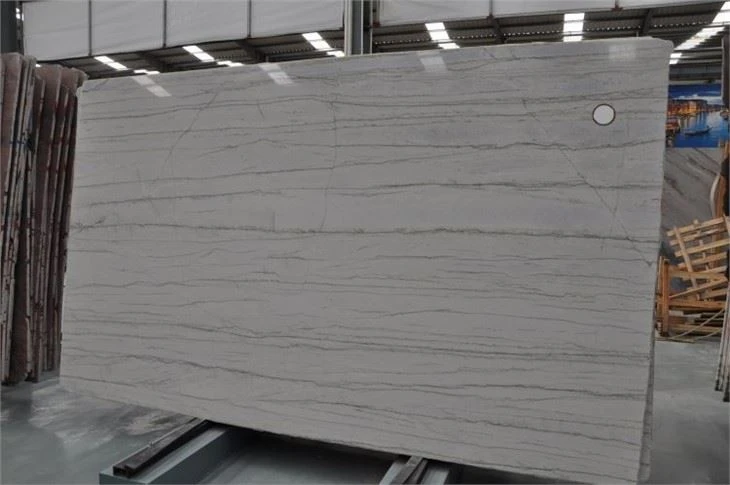 white macaubas quartzite honed