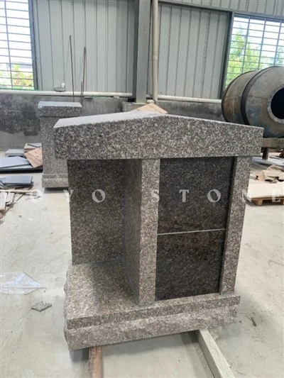2 Niche Columbarium Brun Granit